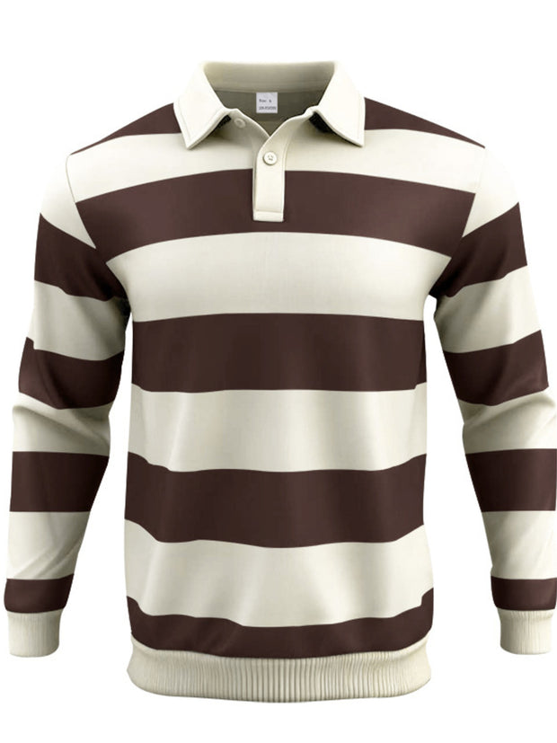 Polo Malo – Classic Striped Long Sleeve