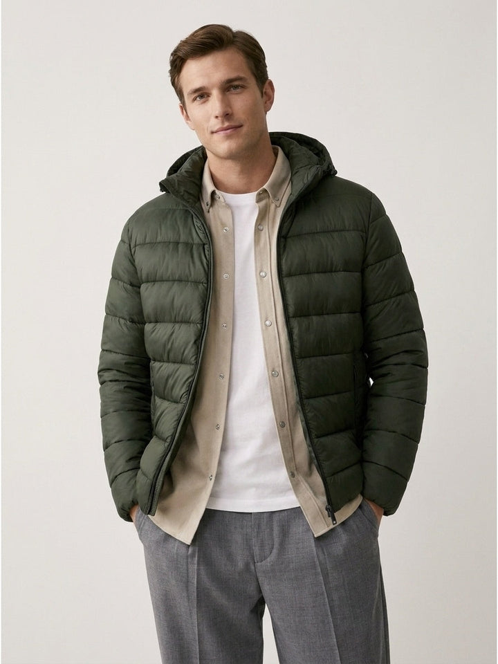 Veste homme L’Arte Milano mi-saison verte