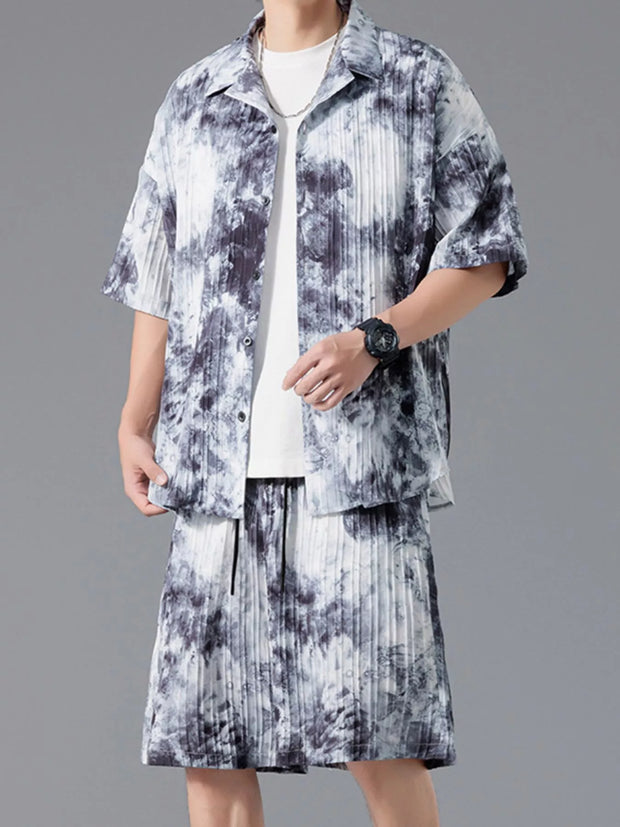 Ensemble Sacha tie-dye grande taille