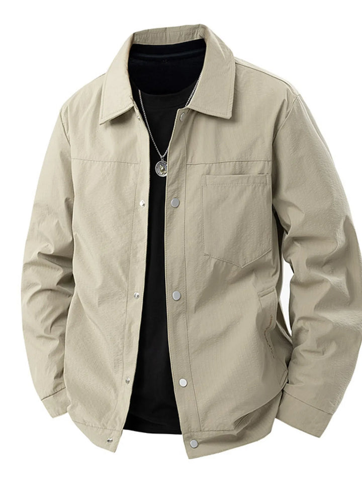 Nino Men's Lightweight Snap Jacket