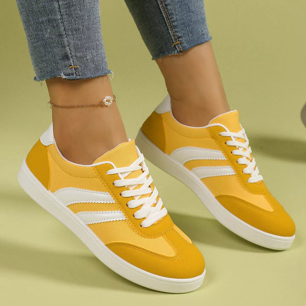 Baskets Liséa rayées