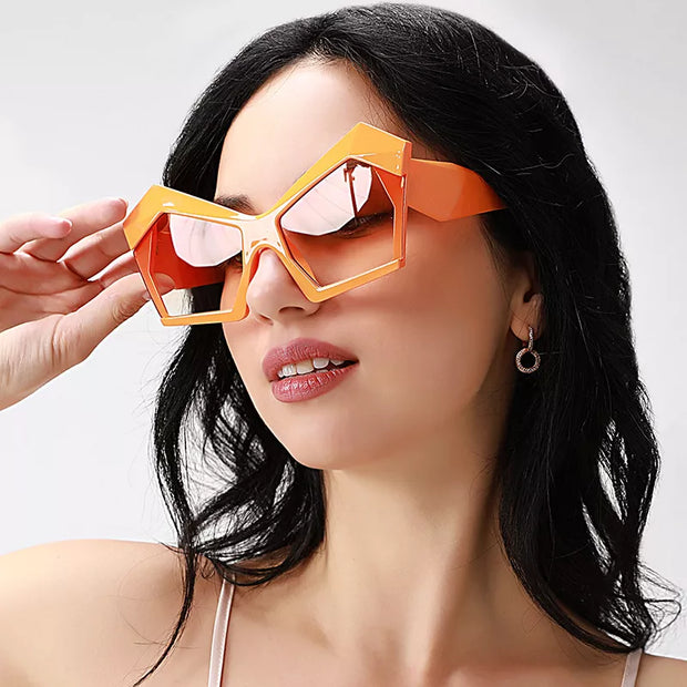 Lunettes Gaze géométriques