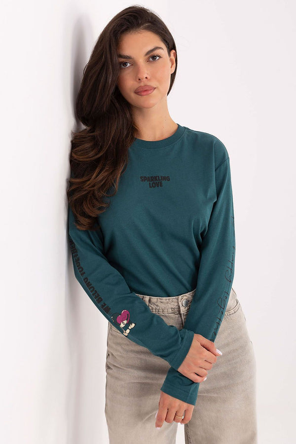 Blouse Ilyna manches longues imprimée