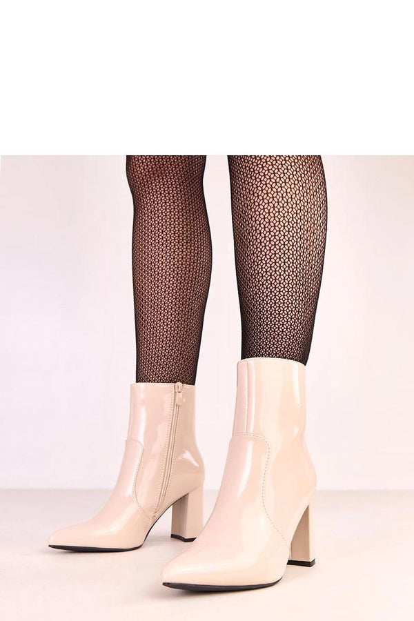 Bottines Ysélora pointues à talon 8 cm