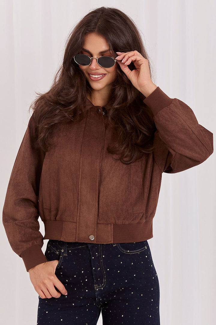Blouson Azéliane effet suède