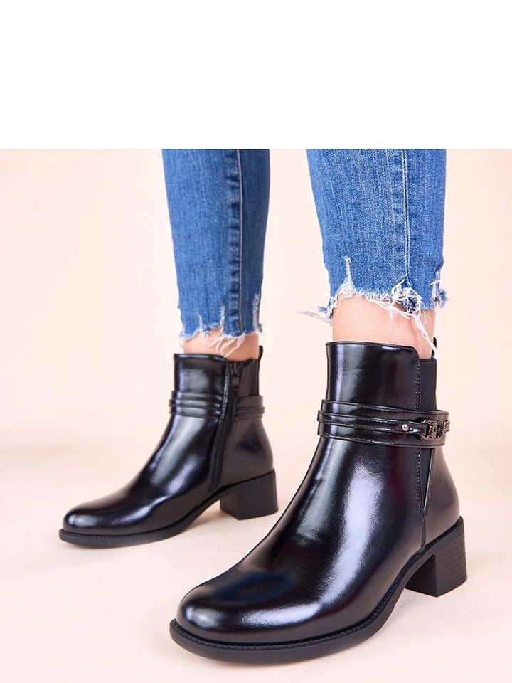 Bottines Lilua à talon carré