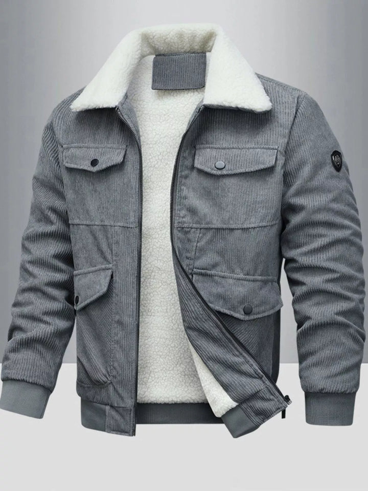 Manteau Émeric sherpa grande taille