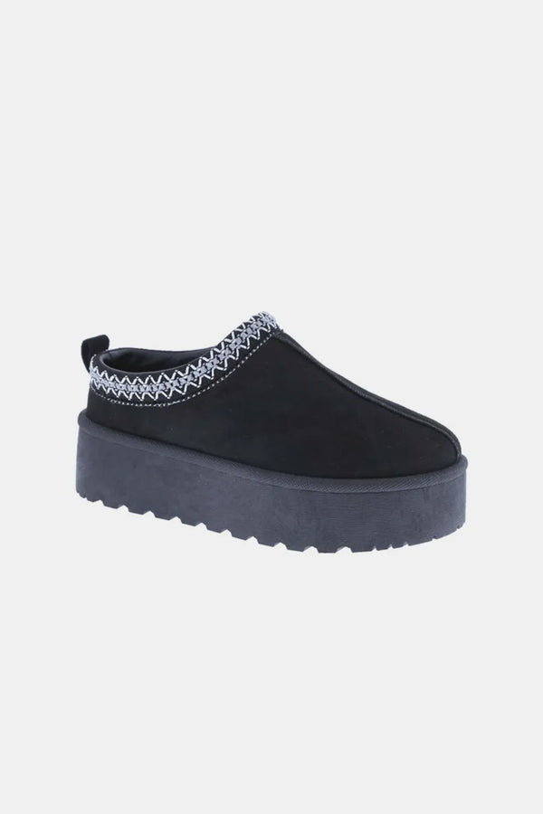 Bottines Déva brodées