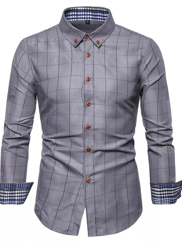Chemise homme Esteban à carreaux grande taille