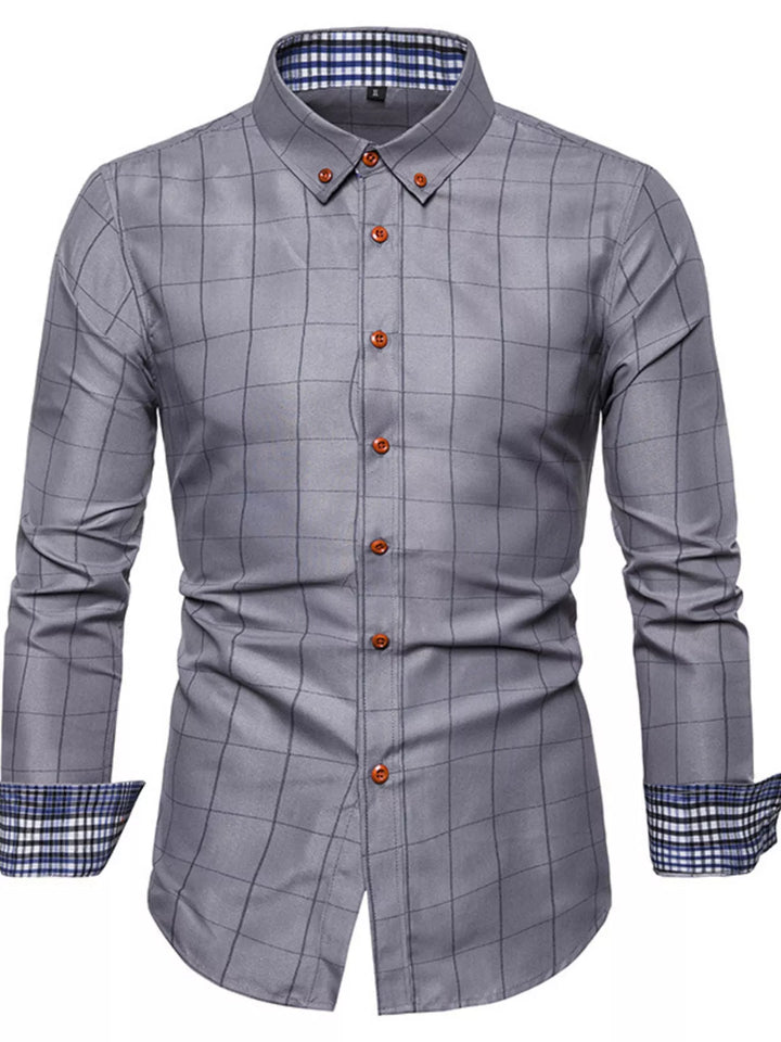 Chemise homme Esteban à carreaux grande taille