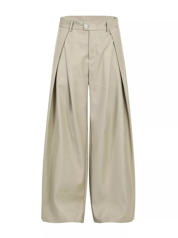 Pantalon Lysandre – large plissé tombé fluide