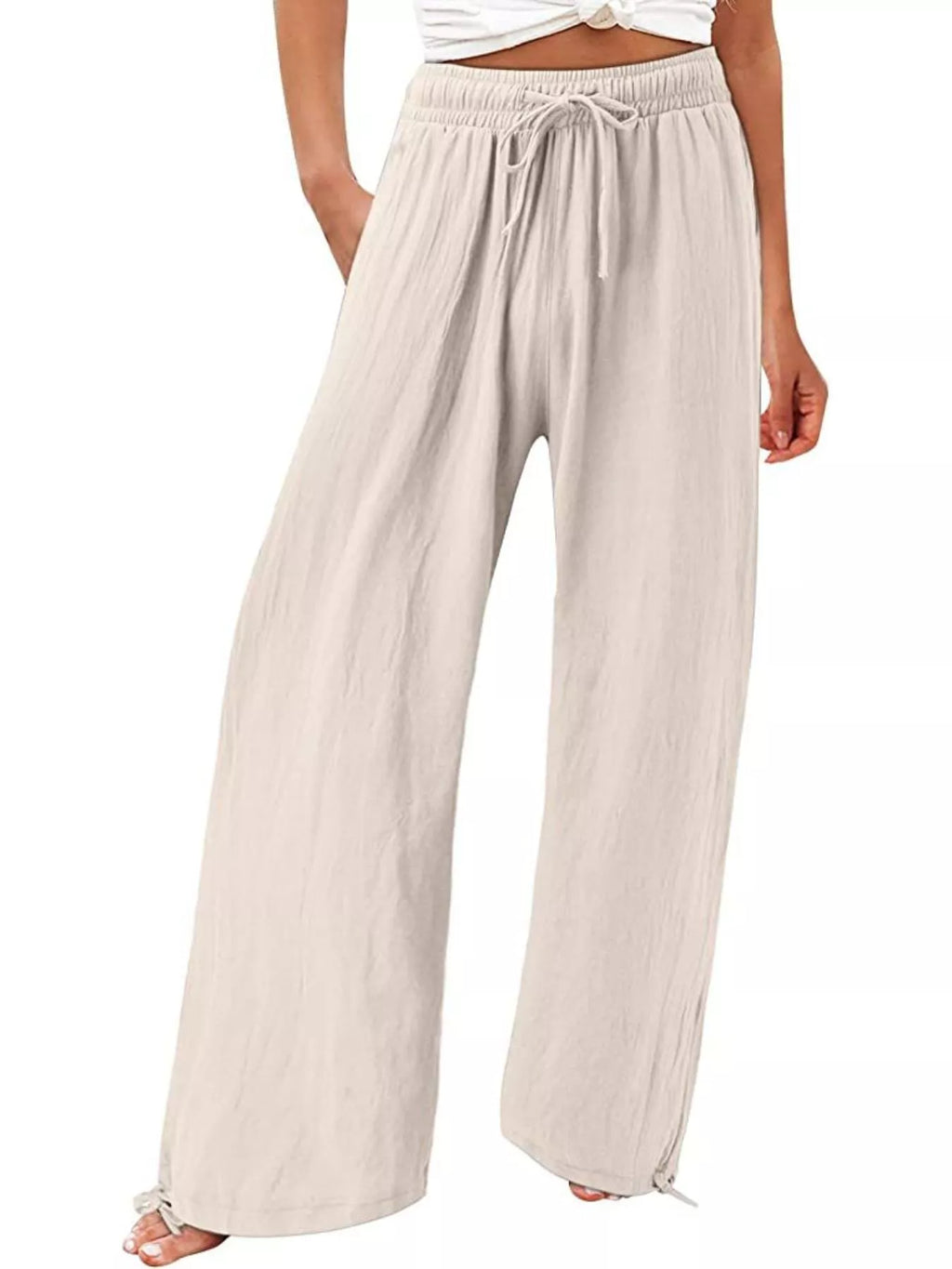 Pantalon Nolwenn large grande taille – photo produit 2