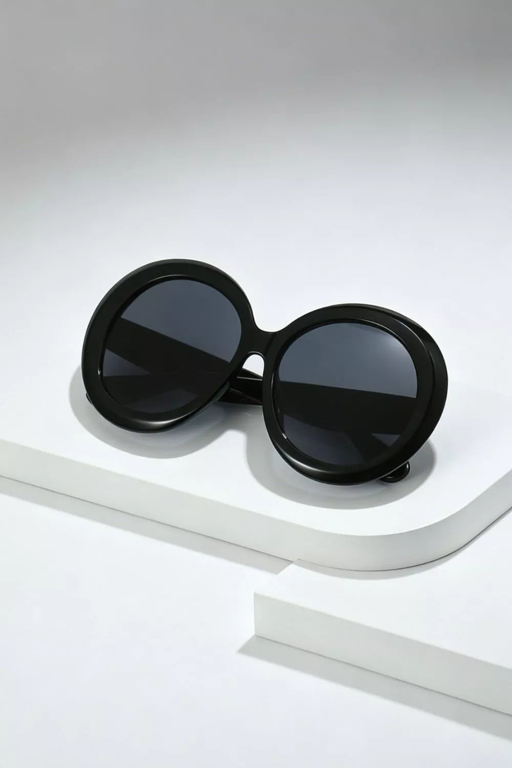 Lunettes Agathe rondes oversize – photo produit 2