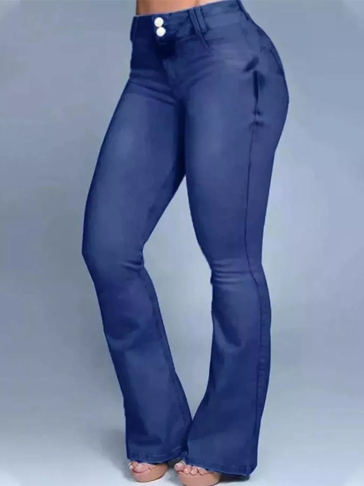 Jean Adélie flare grande taille – photo produit 7