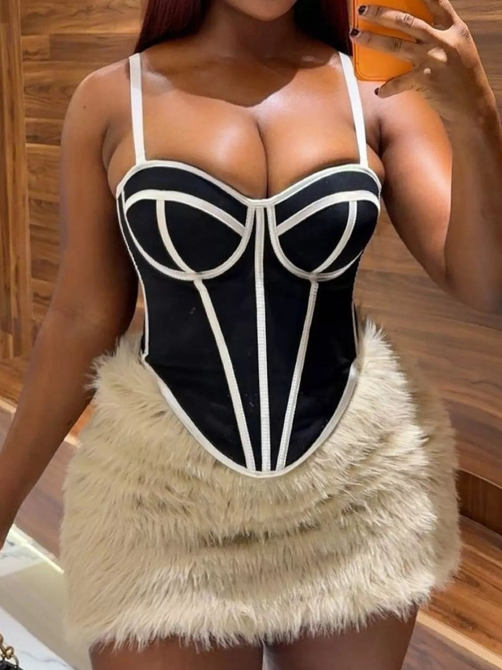 Caraco Tess style corset – photo produit 5