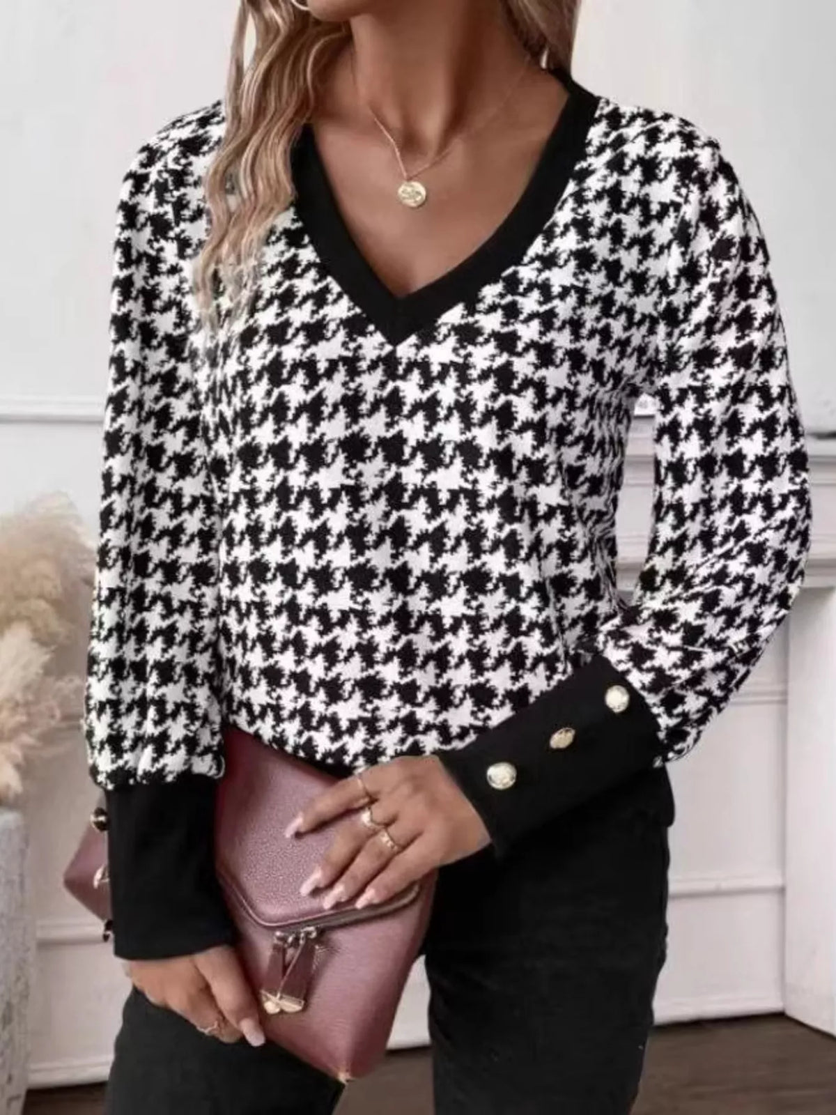 T-shirt Shamara col V – photo produit 6