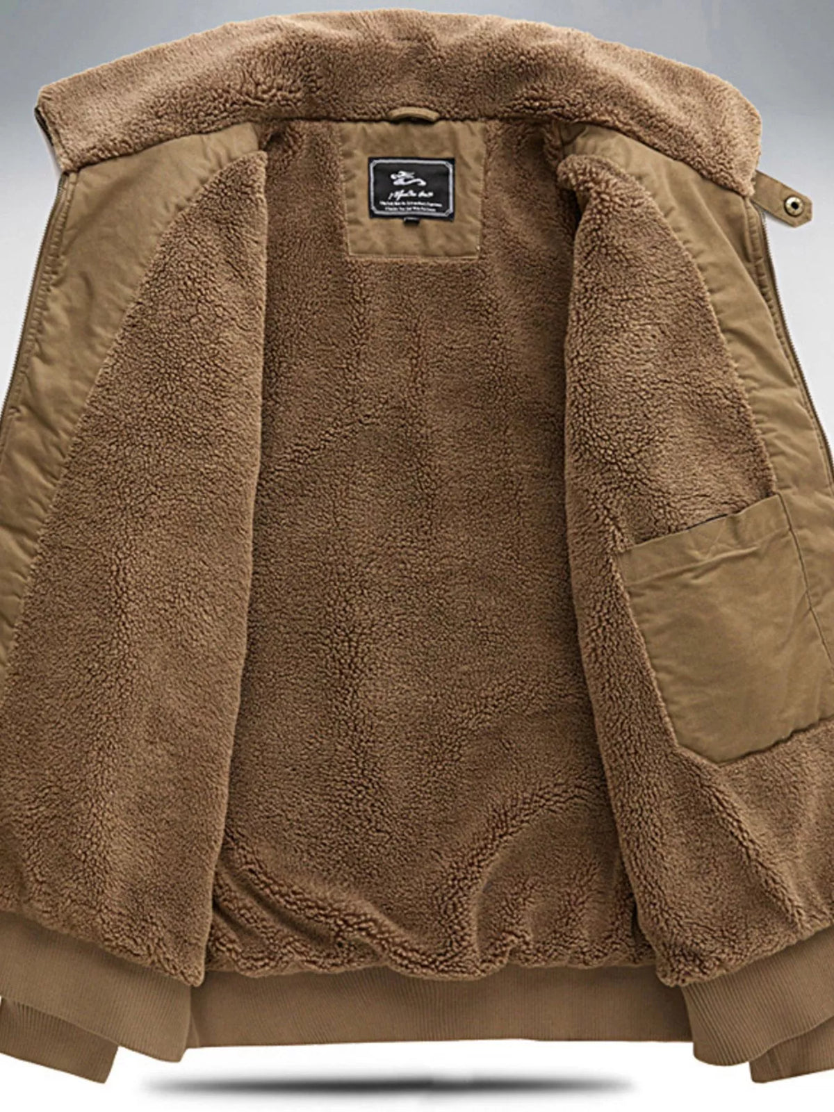 Veste homme Léandre doublée grande taille – photo produit 6