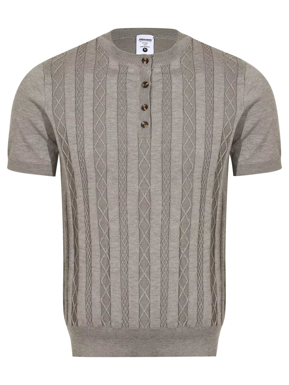 Polo Maël – maille torsadée – photo produit 10