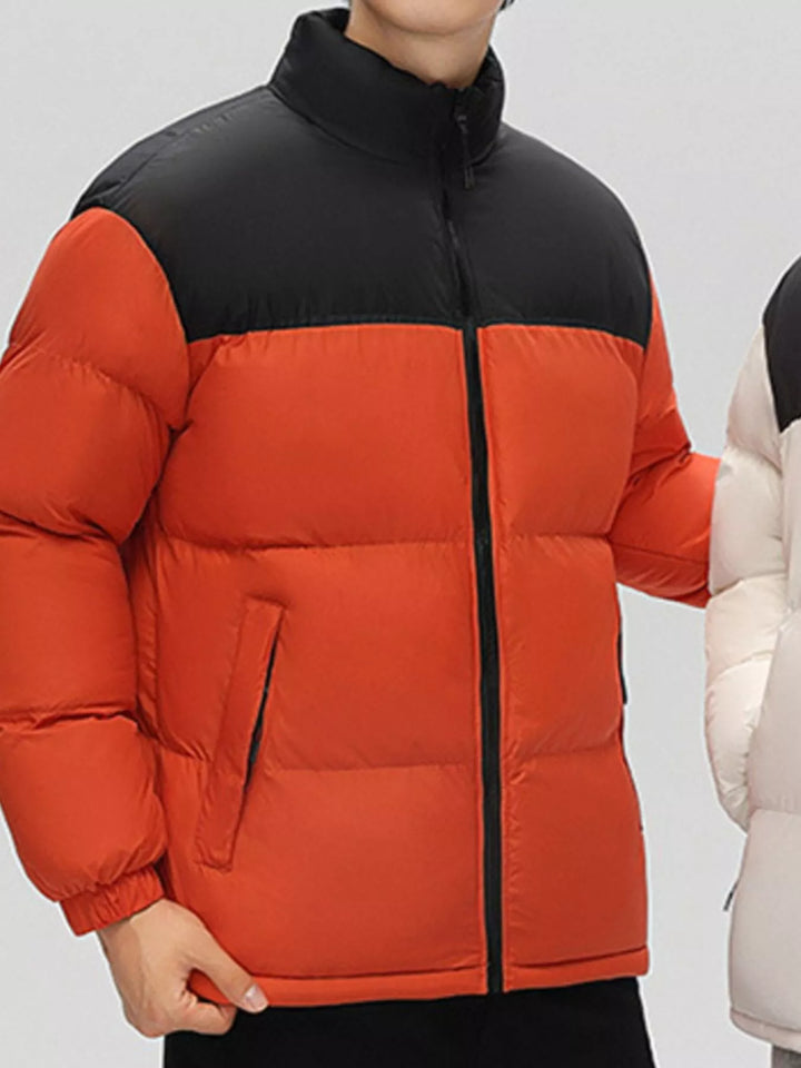 Nolan Men's Puffer Jacket Plus Size