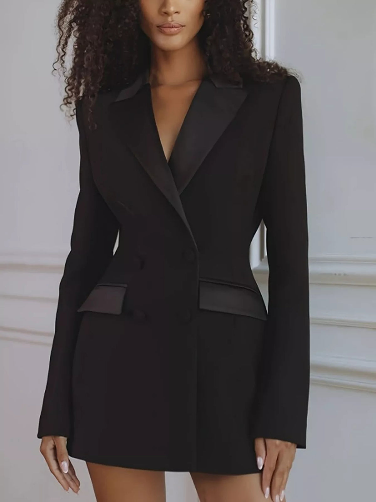 Blazer Juliette satiné – photo produit 5