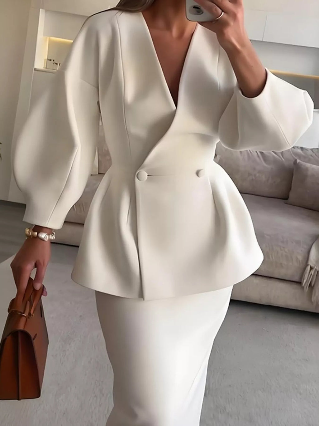 Ensemble Sienna blazer et jupe – photo produit 4