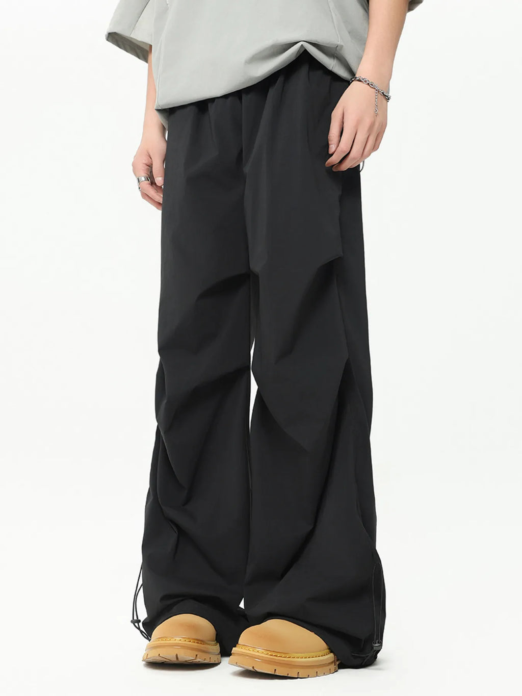 Pantalon Silas ample à cordon – photo produit 2