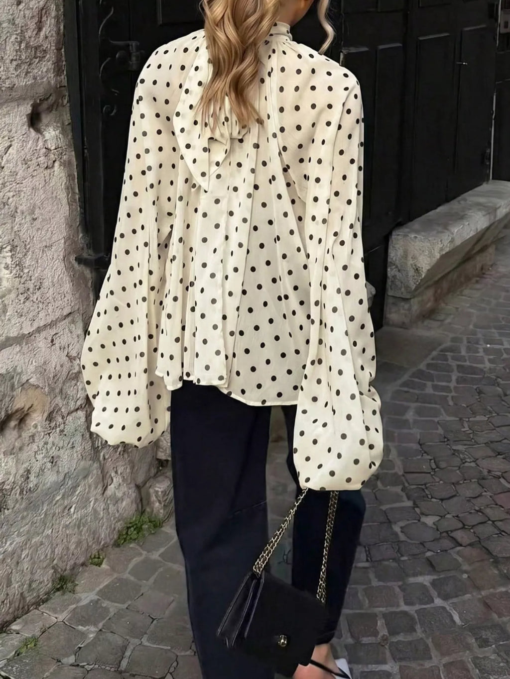 Blouse Clara à pois – photo produit 6