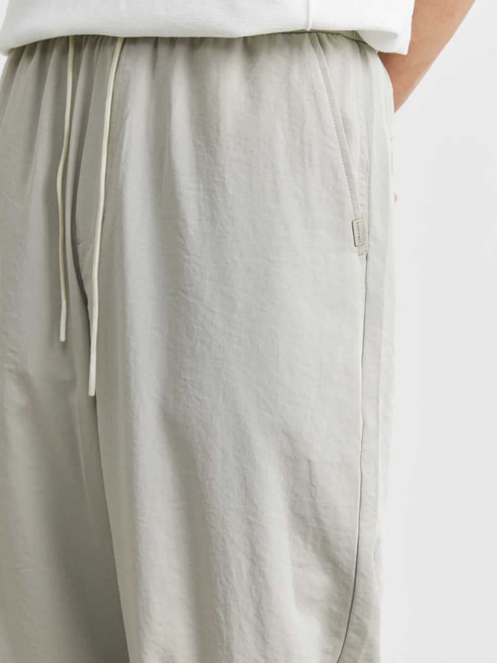 Pantalon Zian – large à cordon décontracté – photo produit 8