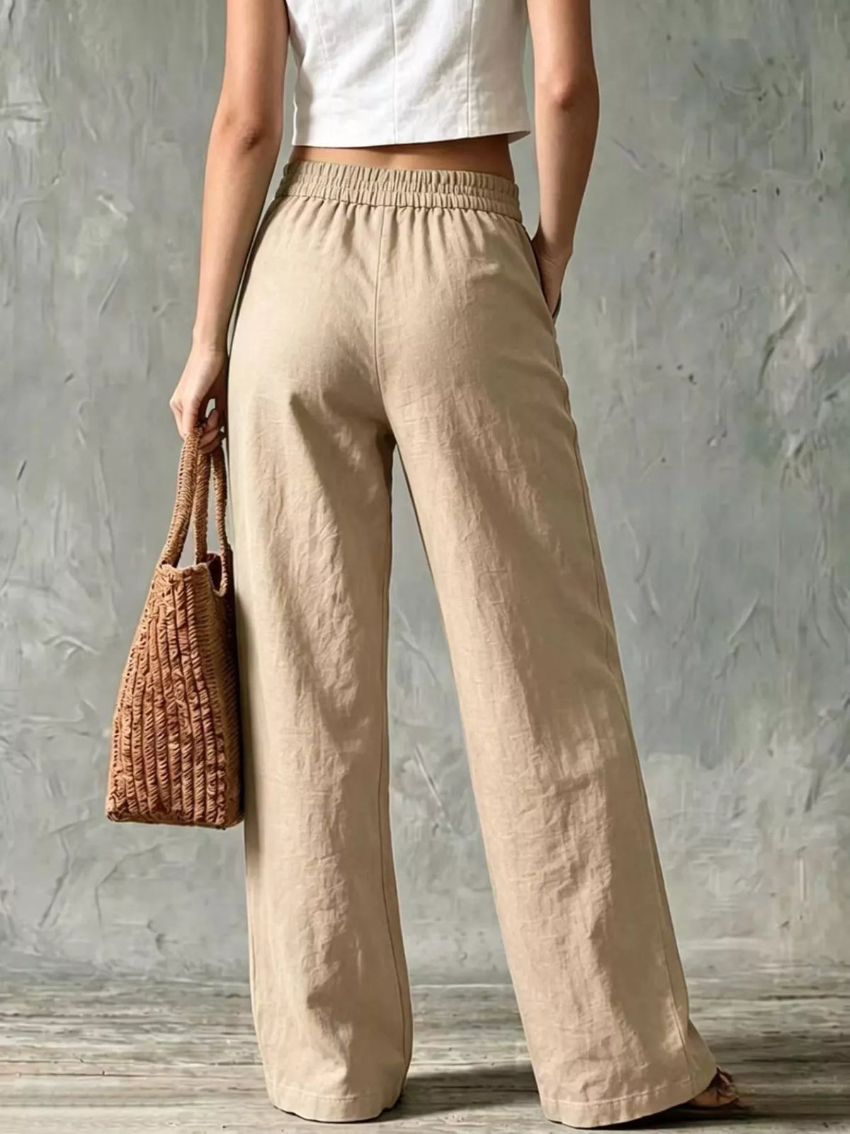 Pantalon Yara large fluide – photo produit 10
