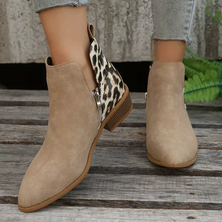 Bottines Jade léopard – photo produit 5