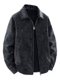 Blouson homme Amaury vintage grande taille – photo produit 1