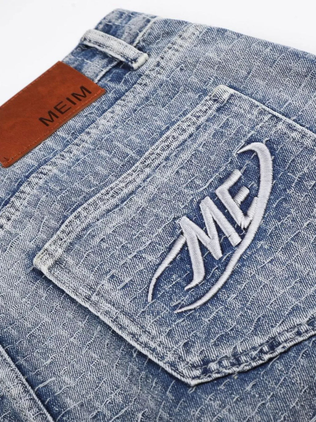 Corsaire Liam – denim – photo produit 5