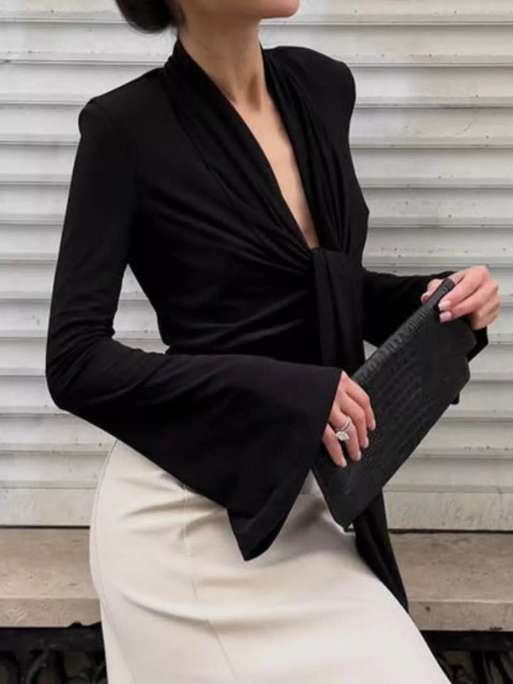 Blouse Maïwenn nouée