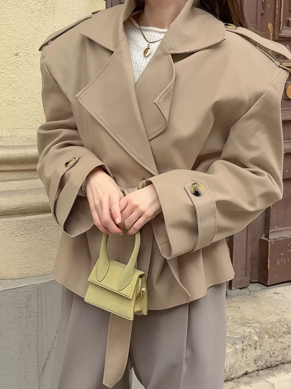 Trench Paloma ceinturé – photo produit 4