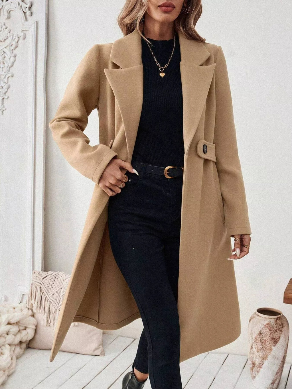 Manteau Clara en laine mélangée – photo produit 5