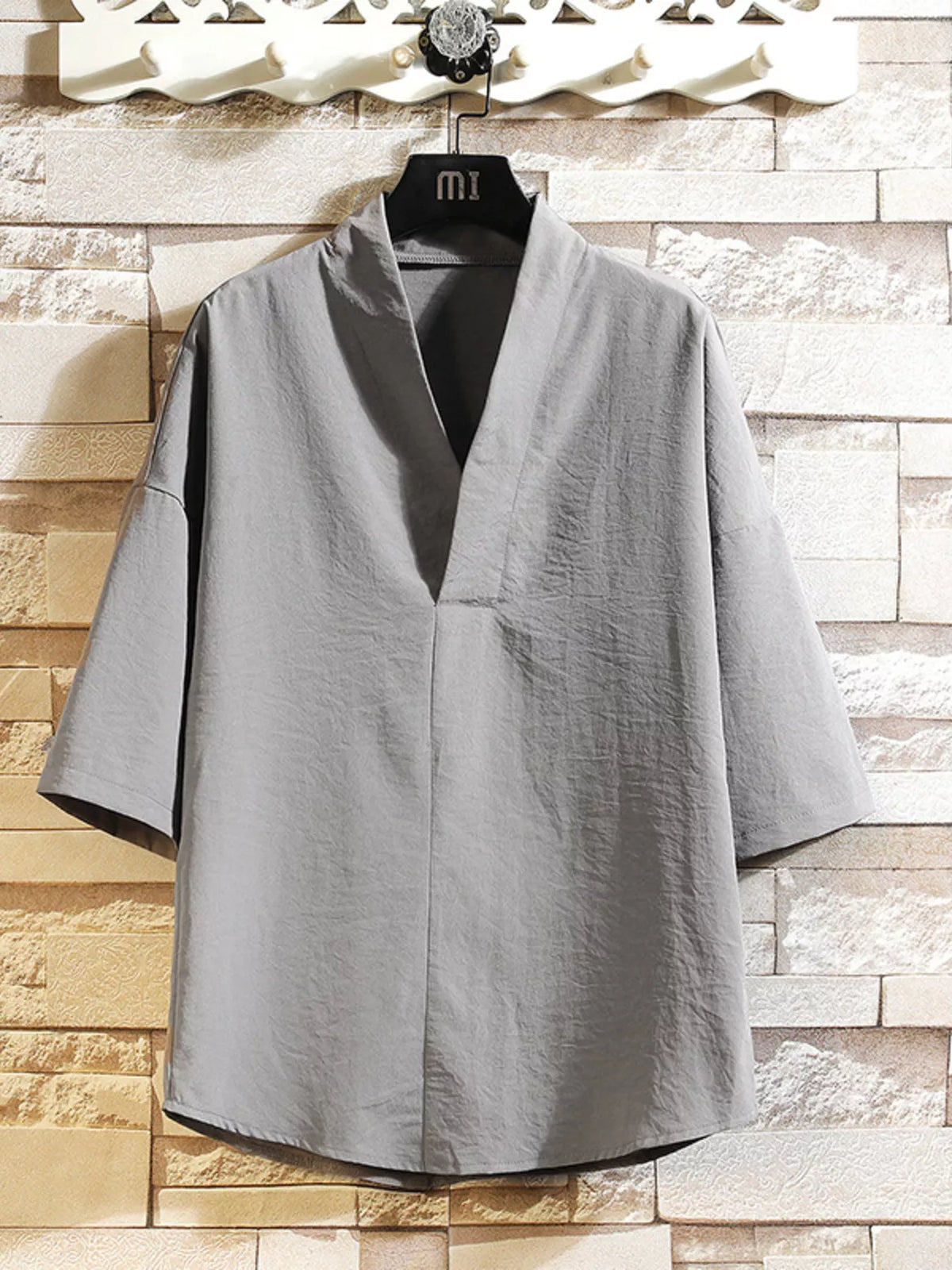 Chemise Théodore kimono grande taille – photo produit 4