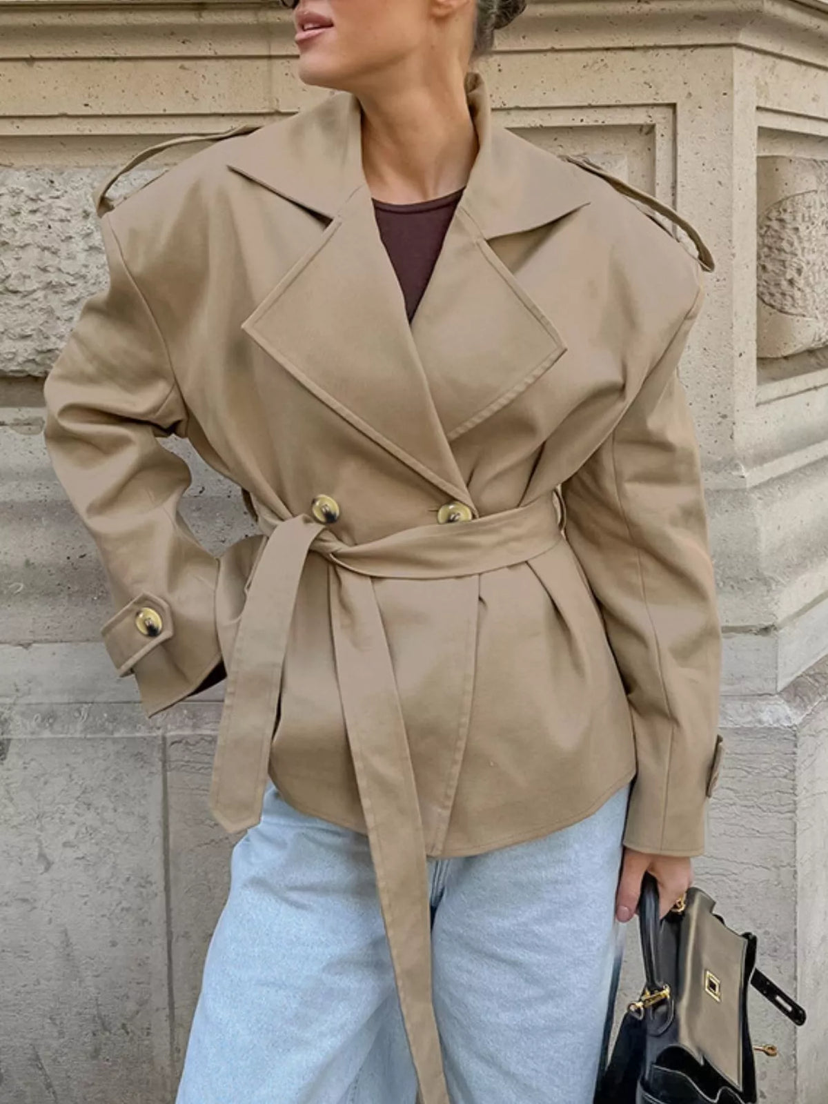 Trench Paloma ceinturé – photo produit 1