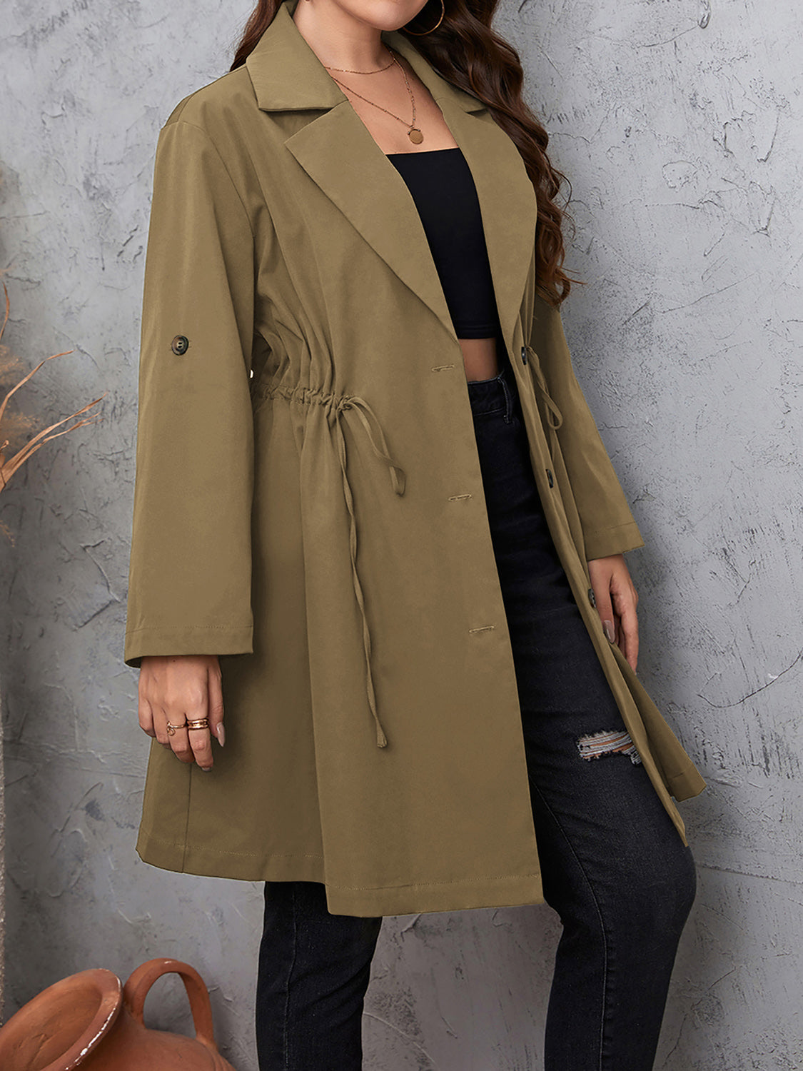 Trench Orlane grande taille – photo produit 3