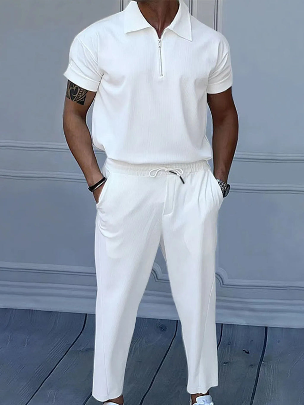 Ensemble Siméon polo grande taille – photo produit 9