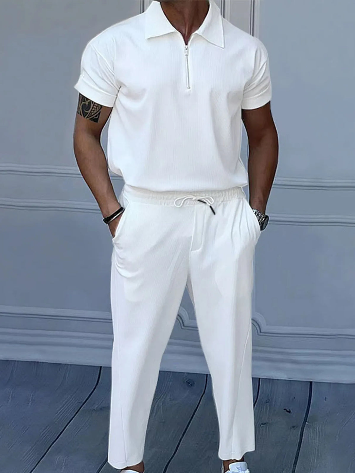 Ensemble Siméon polo grande taille – photo produit 9