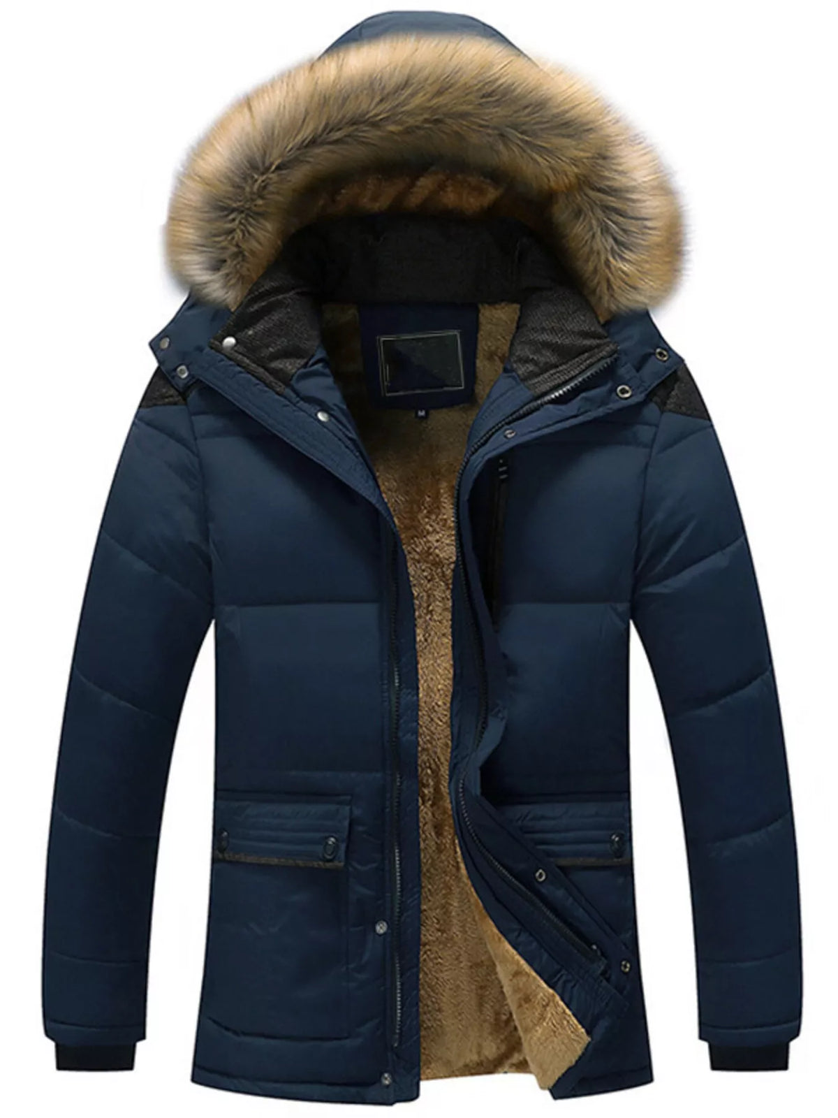 Parka Samy – capuche fourrée – photo produit 4