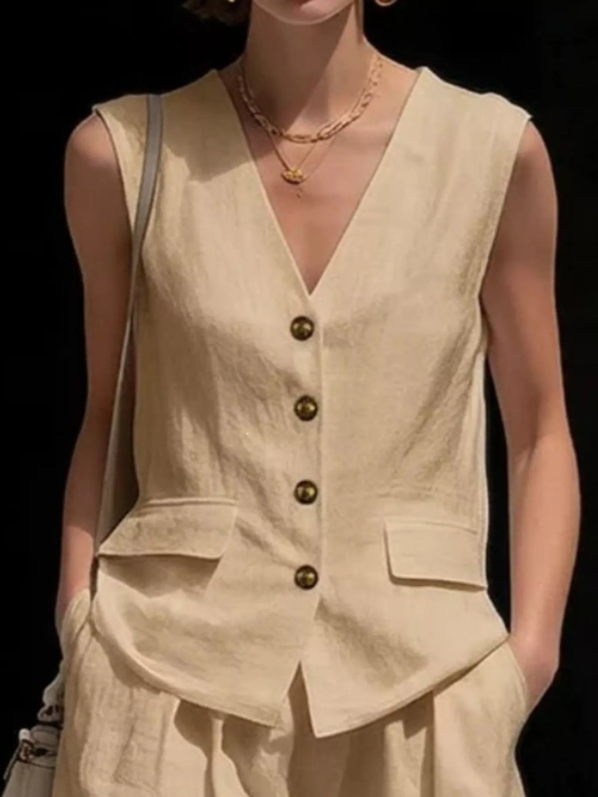 Ensemble Belinda gilet et short – photo produit 6
