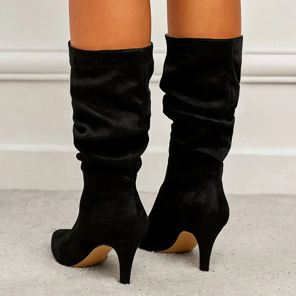 Bottines Élise à talon aiguille – photo produit 2
