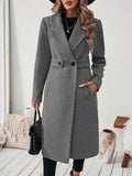 Manteau Livia ceinturé grande taille – photo produit 1