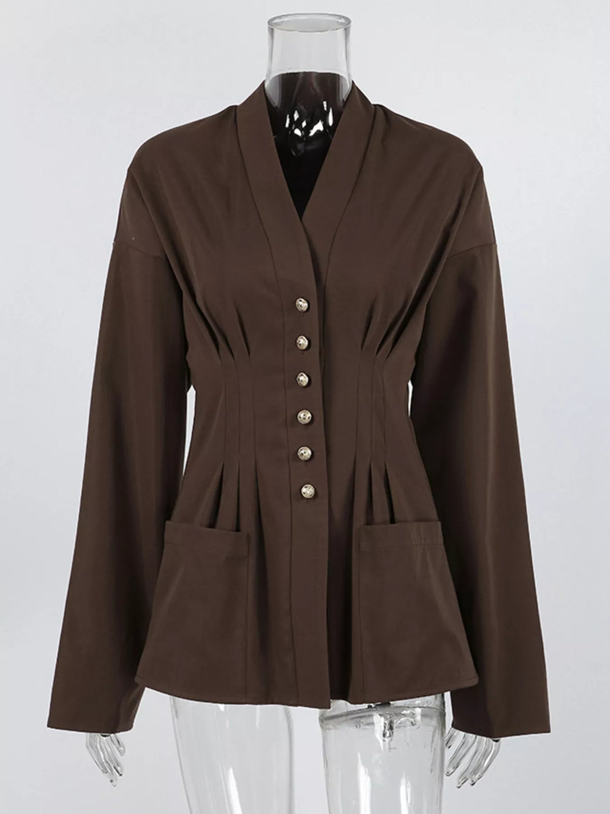 Blouse Soléane plissée – photo produit 6