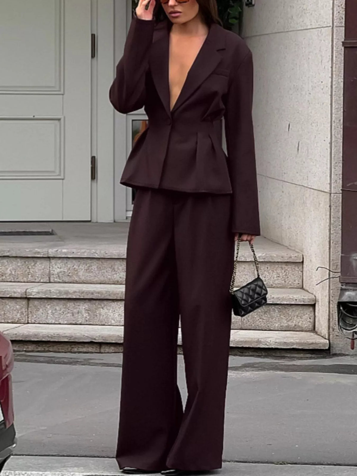 Ensemble Chiara blazer et pantalon – photo produit 4