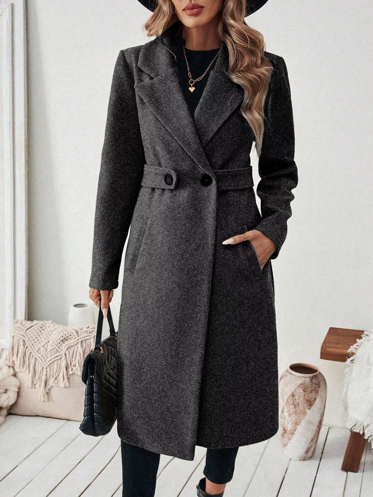 Manteau Clara en laine mélangée – photo produit 6