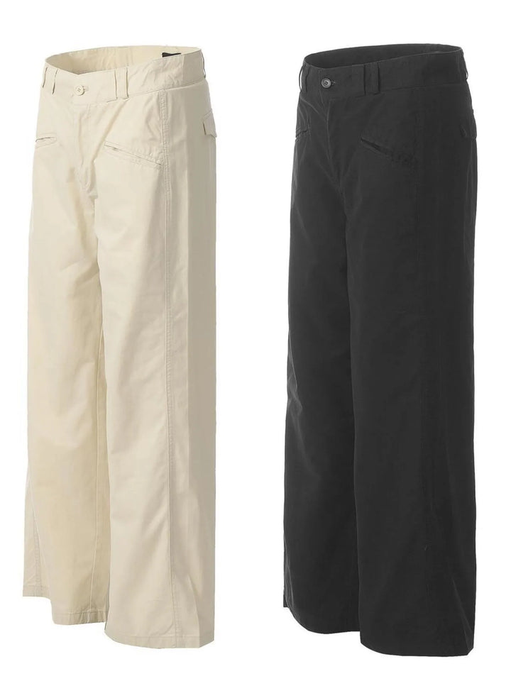 Pantalon Guilhem – taille haute à jambe large