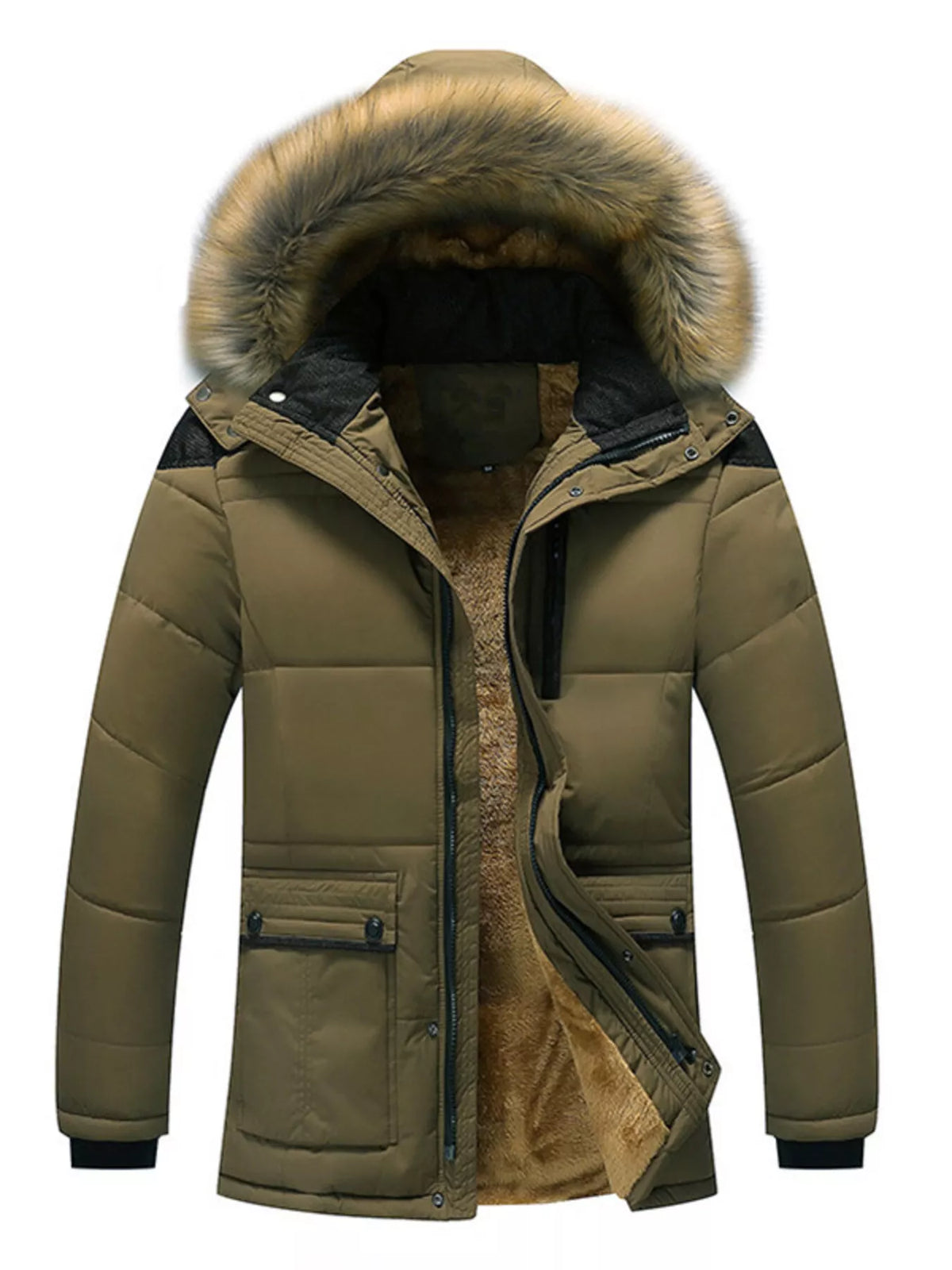 Parka Samy – capuche fourrée – photo produit 5