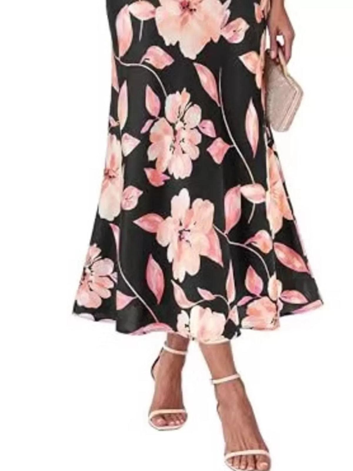 Jupe Erell – midi sirène taille haute – photo produit 6